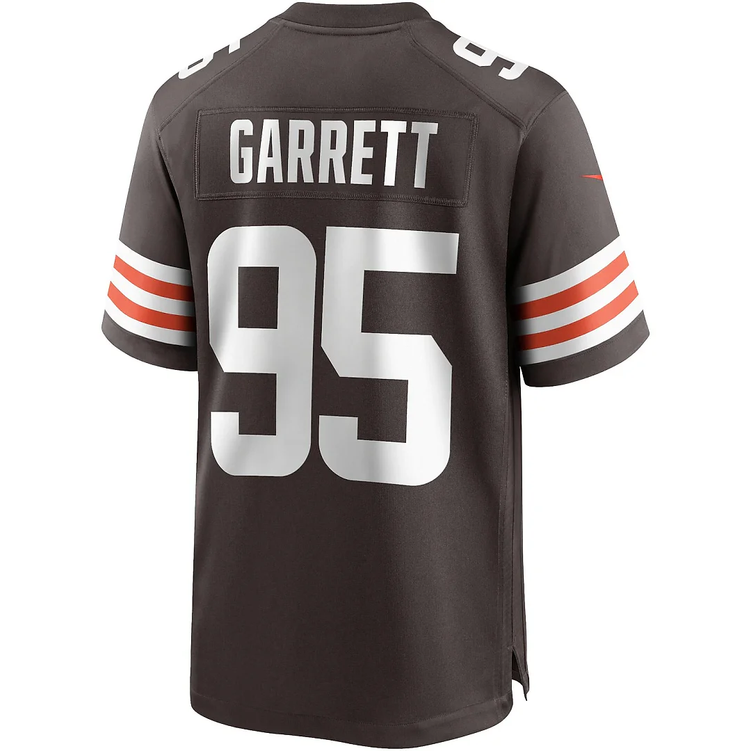 Zennovawear Myles Garrett Cleveland Browns Game Player Jersey - Brown