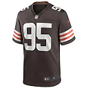 Zennovawear Myles Garrett Cleveland Browns Player Game Jersey - Brown