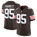 Zennovawear Myles Garrett Cleveland Browns Team Vapor FUSE. Stitched Limited Jersey - Brown