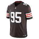 Zennovawear Myles Garrett Cleveland Browns Vapor FUSE. Limited Jersey - Brown