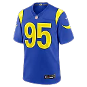 Zennovawear Myles Garrett Los Angeles Rams Team Game Jersey - Royal