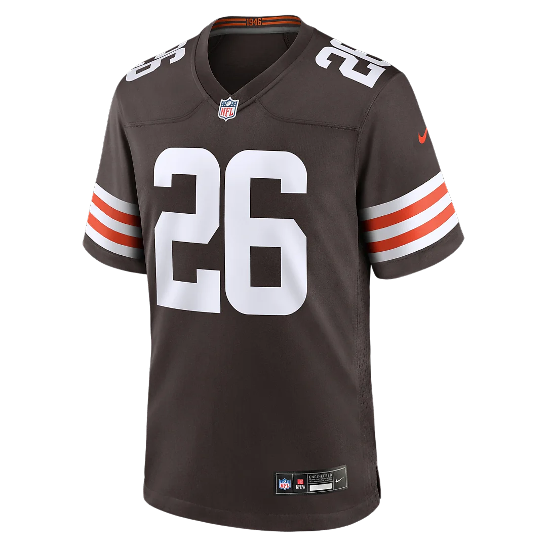 Zennovawear Myles Harden Cleveland Browns Team Game Jersey - Brown