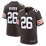 Zennovawear Myles Harden Cleveland Browns Team Game Jersey - Brown