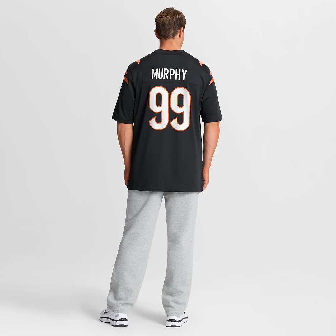 Zennovawear Myles Murphy Cincinnati Bengals Game Jersey - Black