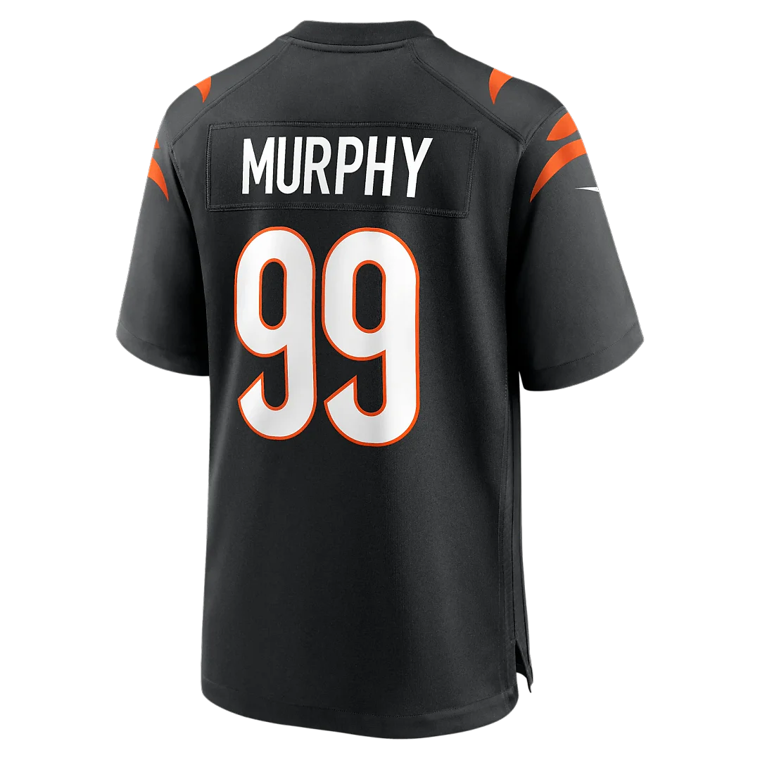 Zennovawear Myles Murphy Cincinnati Bengals Game Jersey - Black