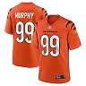 Zennovawear Myles Murphy Cincinnati Bengals Alternate Game Jersey - Orange