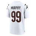 Zennovawear Myles Murphy Cincinnati Bengals Team Game Jersey - White