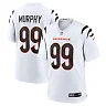 Zennovawear Myles Murphy Cincinnati Bengals Team Game Jersey - White