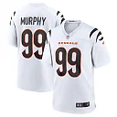 Zennovawear Myles Murphy Cincinnati Bengals Team Game Jersey - White