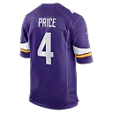 Zennovawear Myles Price Minnesota Vikings Team Game Jersey - Purple