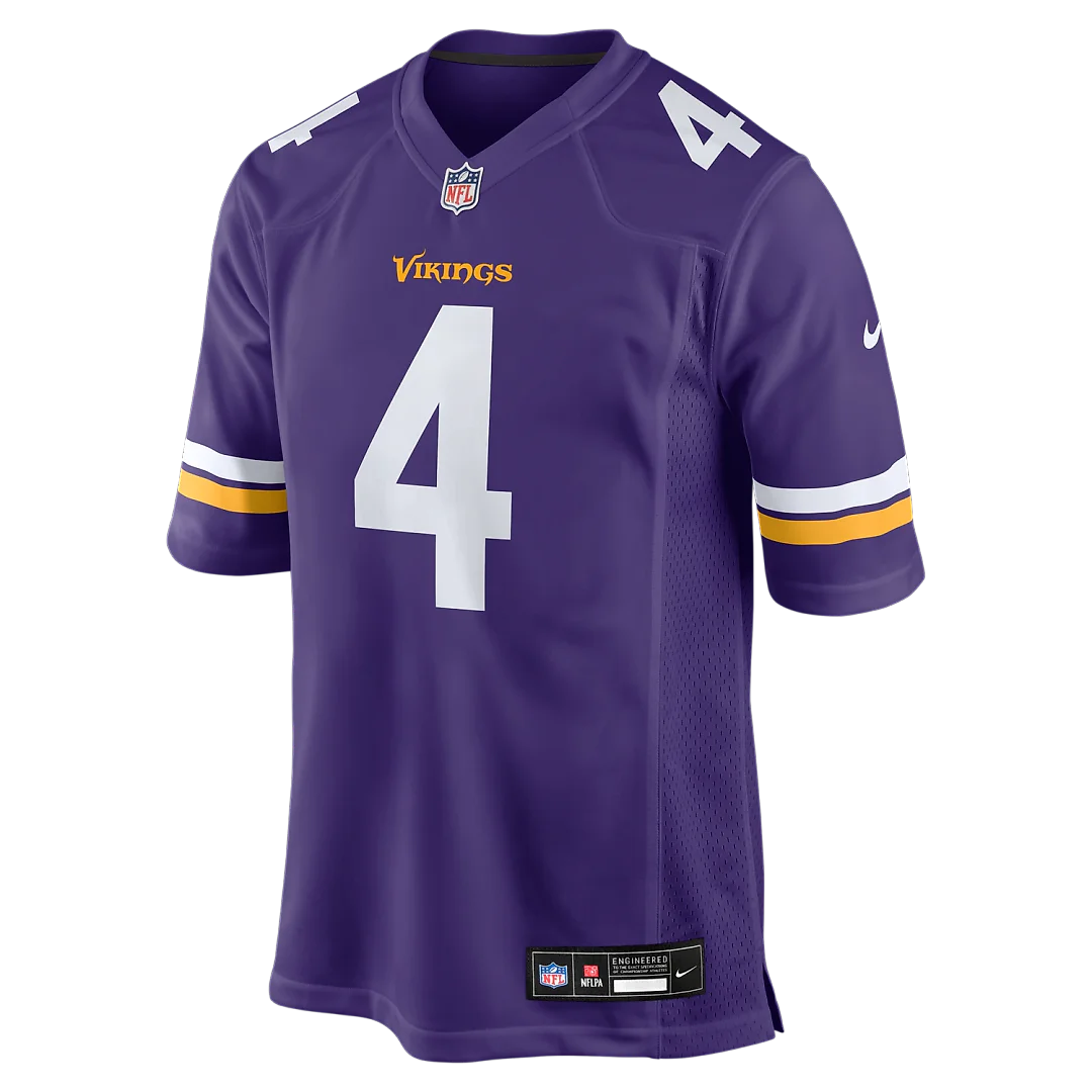 Zennovawear Myles Price Minnesota Vikings Team Game Jersey - Purple