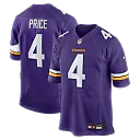 Zennovawear Myles Price Minnesota Vikings Team Game Jersey - Purple