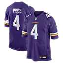 Zennovawear Myles Price Minnesota Vikings Team Game Jersey - Purple