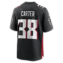 Zennovawear Nathan Carter Atlanta Falcons Team Game Jersey - Black