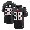 Zennovawear Nathan Carter Atlanta Falcons Team Game Jersey - Black