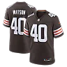Zennovawear Nathaniel Watson Cleveland Browns Team Game Jersey - Brown