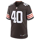 Zennovawear Nathaniel Watson Cleveland Browns Team Game Jersey - Brown