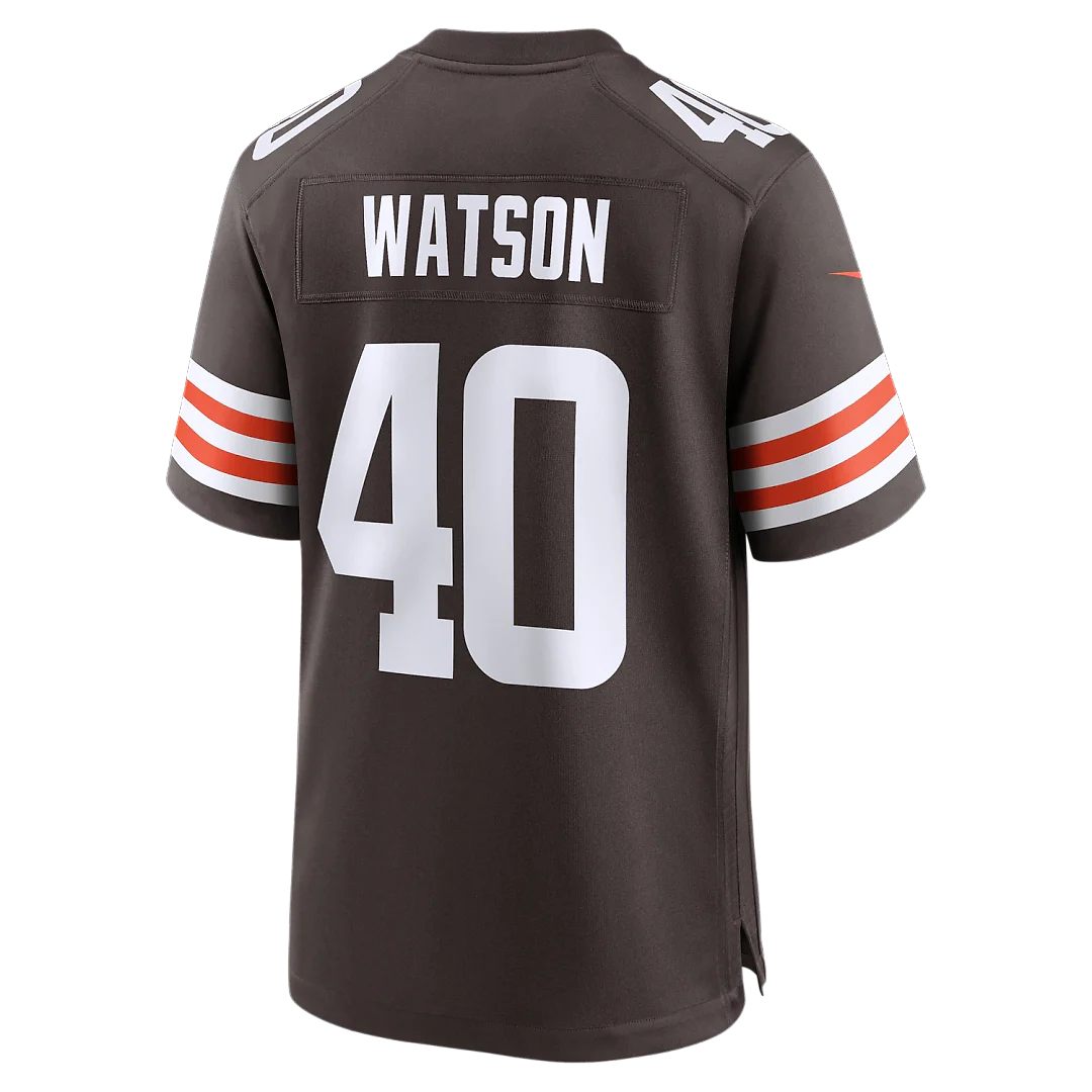 Zennovawear Nathaniel Watson Cleveland Browns Team Game Jersey - Brown