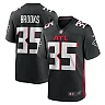 Zennovawear Natrone Brooks Atlanta Falcons Team Game Jersey - Black