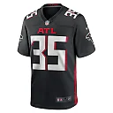 Zennovawear Natrone Brooks Atlanta Falcons Team Game Jersey - Black