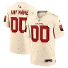 Zennovawear Arizona Cardinals 2025 Rivalries Collection Custom Game Jersey - Natural