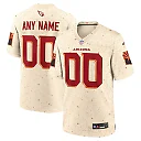 Zennovawear Arizona Cardinals 2025 Rivalries Collection Custom Game Jersey - Natural