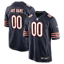 Zennovawear Chicago Bears Custom Game Jersey - Navy