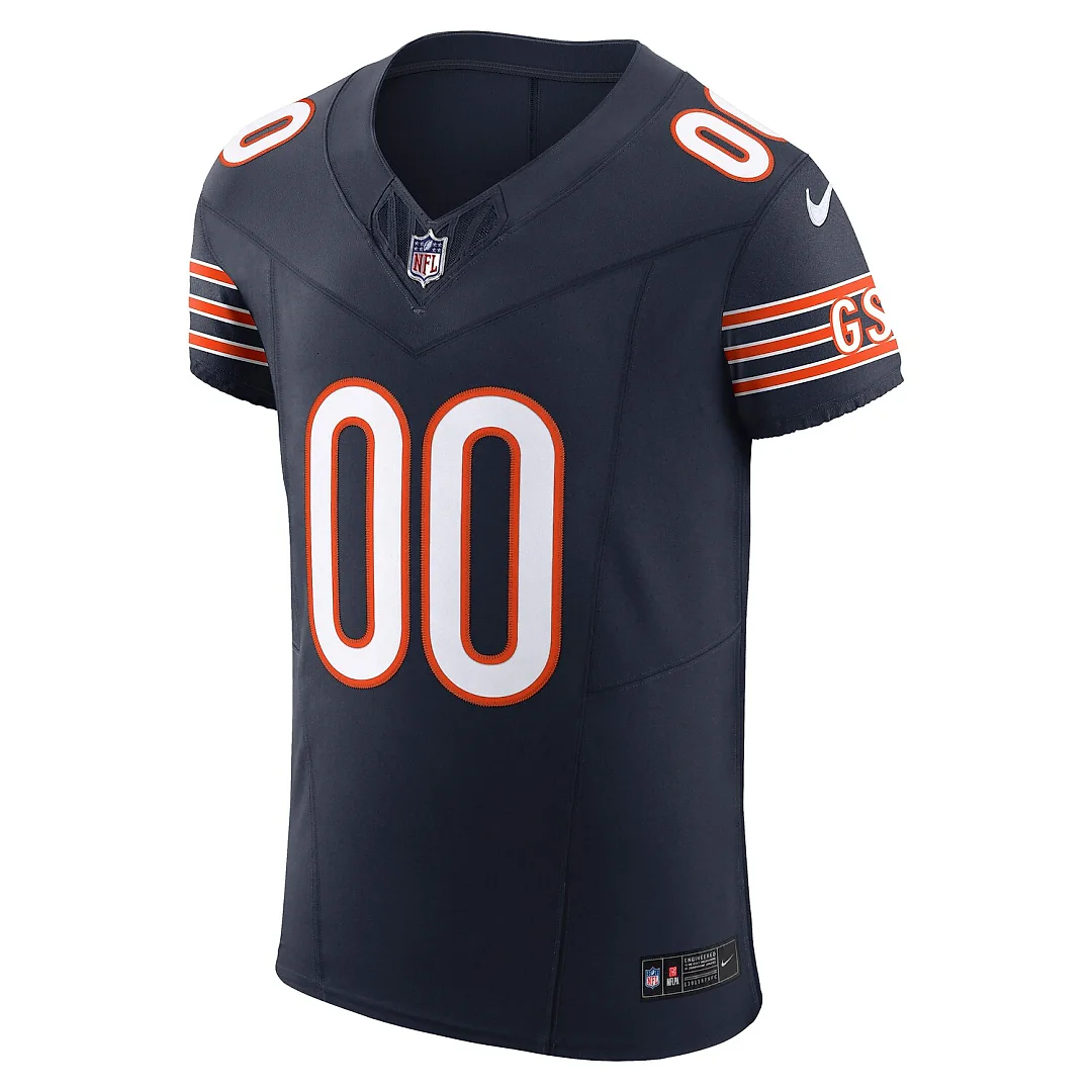 Zennovawear Chicago Bears Vapor FUSE. Elite Custom Jersey - Navy