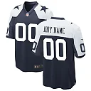 Zennovawear Dallas Cowboys Alternate Custom Game Jersey - Navy