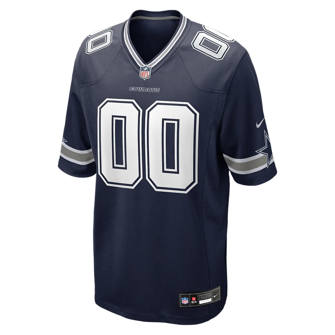 Zennovawear Dallas Cowboys Custom Game Jersey - Navy