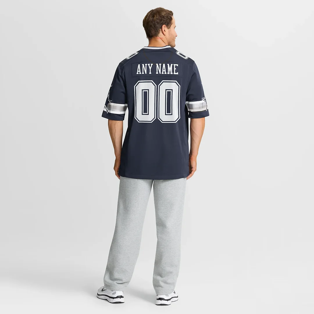 Zennovawear Dallas Cowboys Custom Game Jersey - Navy