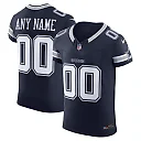 Zennovawear Dallas Cowboys Vapor FUSE. Elite Custom Jersey - Navy