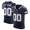 Zennovawear Dallas Cowboys Vapor FUSE. Elite Custom Jersey - Navy