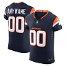 Zennovawear Denver Broncos Alternate Vapor FUSE. Elite Custom Jersey - Navy