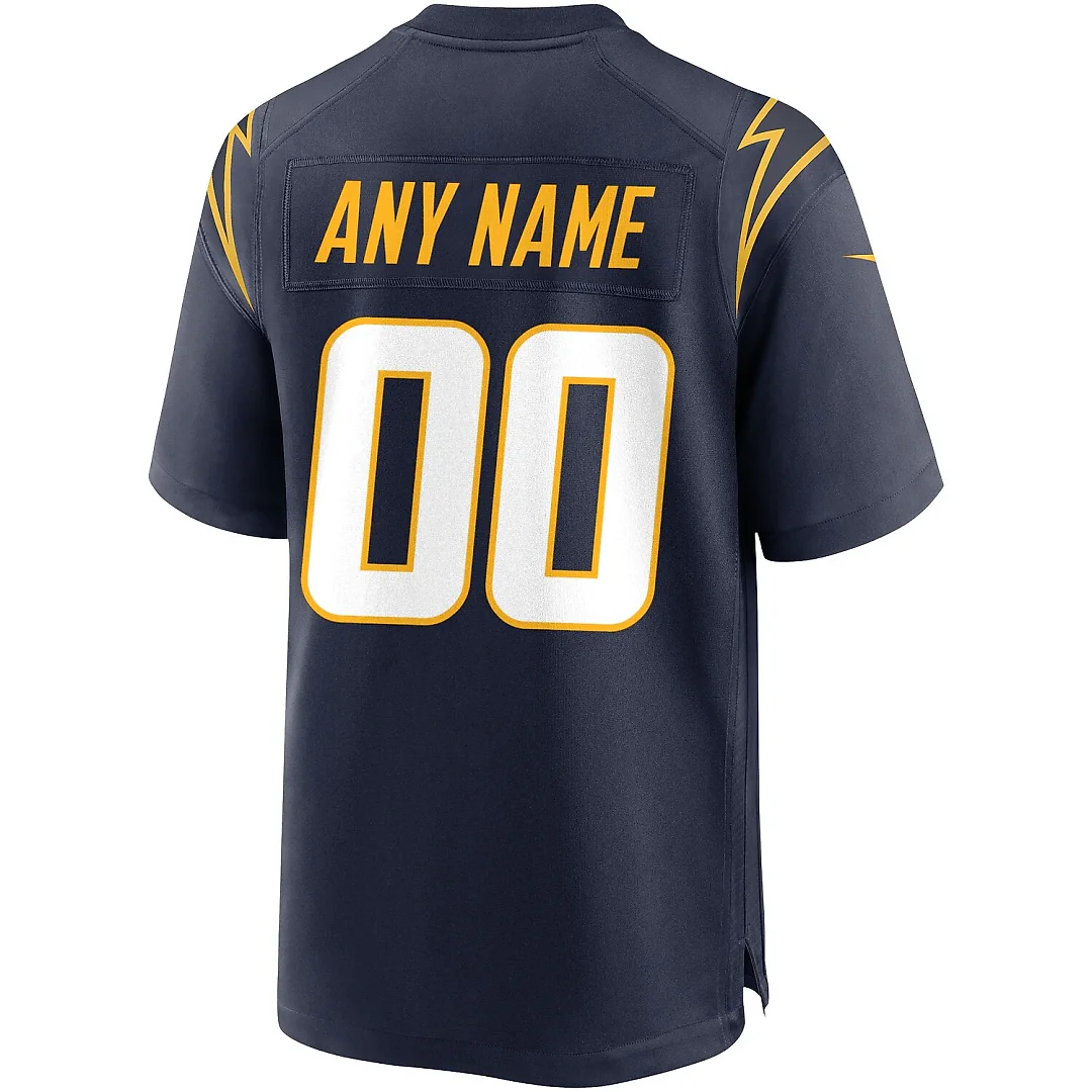 Zennovawear Los Angeles Chargers Alternate Custom Game Jersey - Navy