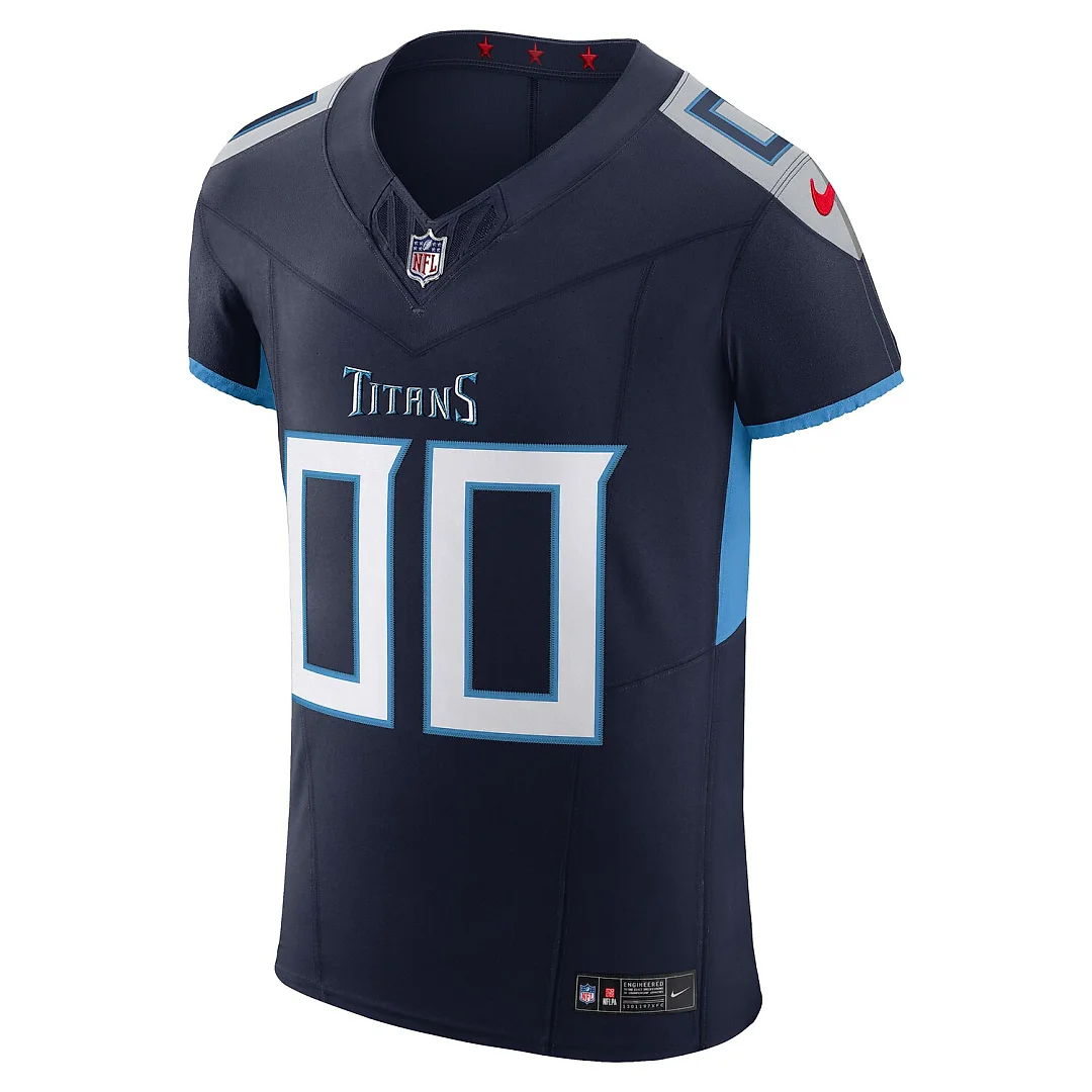 Zennovawear Tennessee Titans Vapor FUSE. Elite Custom Jersey - Navy