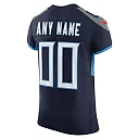 Zennovawear Tennessee Titans Vapor FUSE. Elite Custom Jersey - Navy