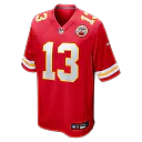 Zennovawear Nazeeh Johnson Kansas City Chiefs Game Player Jersey - Red
