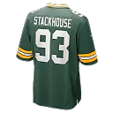 Zennovawear Nazir Stackhouse Green Bay Packers Team Game Jersey - Green