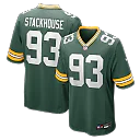 Zennovawear Nazir Stackhouse Green Bay Packers Team Game Jersey - Green