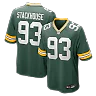 Zennovawear Nazir Stackhouse Green Bay Packers Team Game Jersey - Green