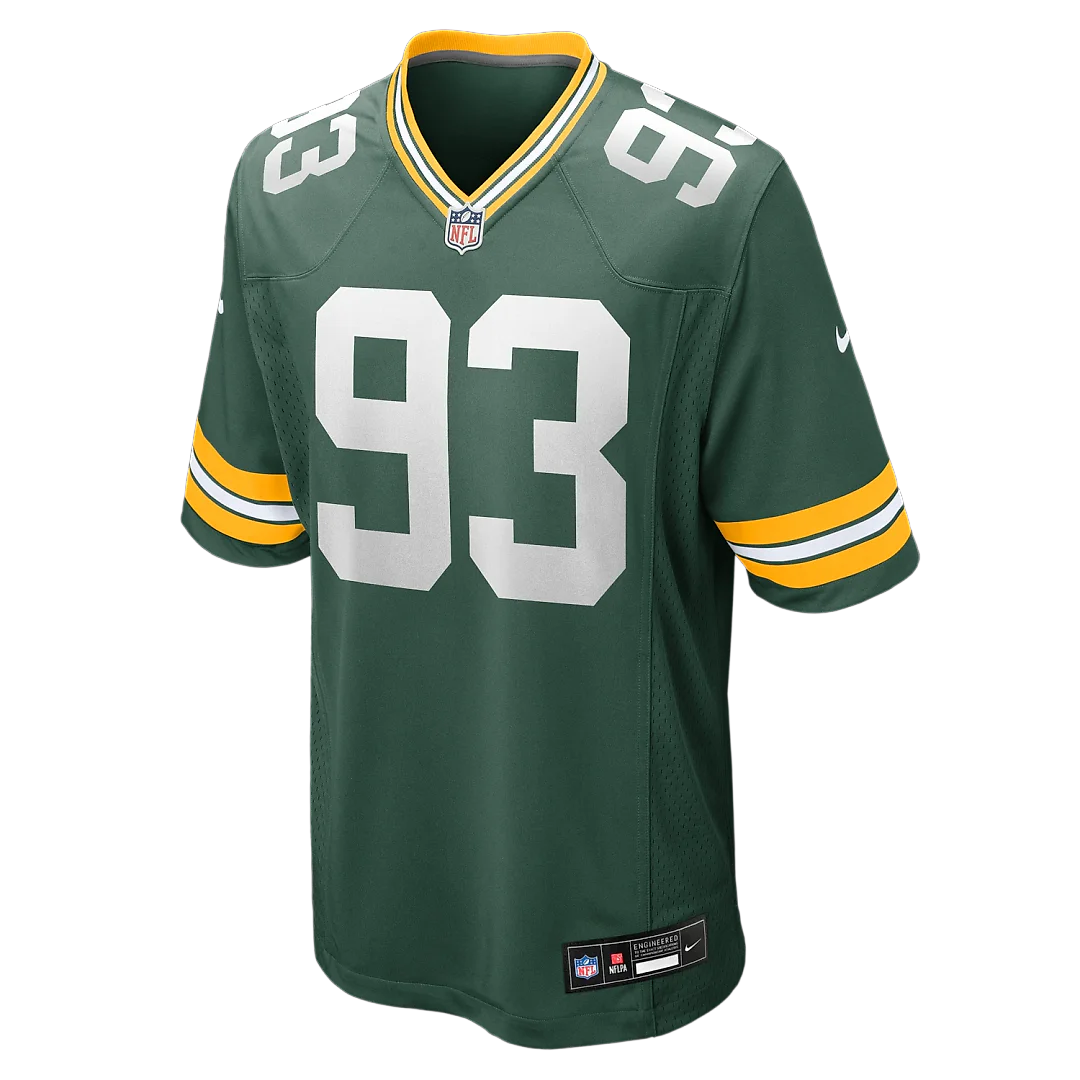 Zennovawear Nazir Stackhouse Green Bay Packers Team Game Jersey - Green