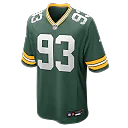 Zennovawear Nazir Stackhouse Green Bay Packers Team Game Jersey - Green