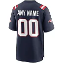 Zennovawear New England Patriots Custom Game Jersey - Navy