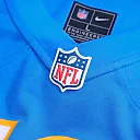 Zennovawear Nick Barrett Los Angeles Chargers Team Game Jersey - Powder Blue