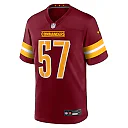 Zennovawear Nick Bellore Washington Commanders Team Game Jersey - Burgundy