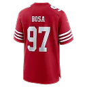 Zennovawear Nick Bosa San Francisco 49ers 80th Anniversary Game Jersey - Scarlet