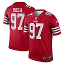 Zennovawear Nick Bosa San Francisco 49ers Legend Player Performance Top - Scarlet