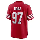 Zennovawear Nick Bosa San Francisco 49ers Player Game Jersey - Scarlet