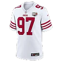 Zennovawear Nick Bosa San Francisco 49ers 80th Anniversary Game Jersey - White